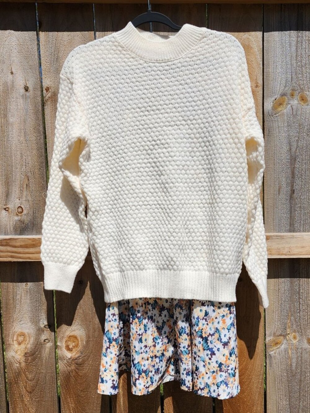 Sweater and Maxi Skirt Set